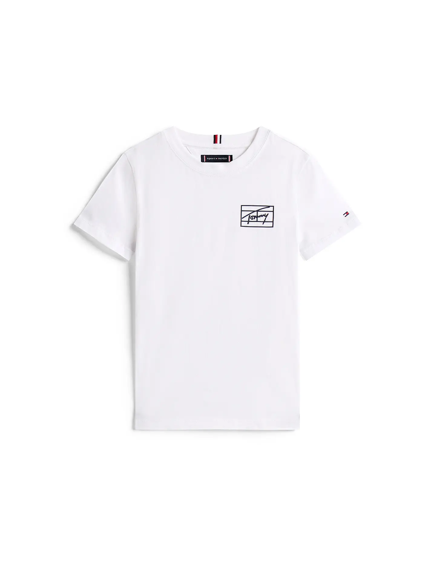 TOMMY HILFIGER | Jungen T-Shirt | weiss